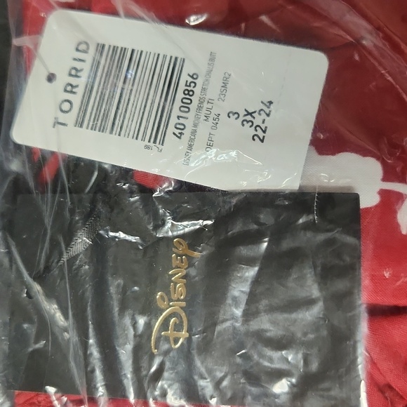 NWT TORRID ROMPER - DISNEY MINNIE MICKEY MOUSE - POLKA DOT STAR PRINT AMERICANA - Picture 10 of 16